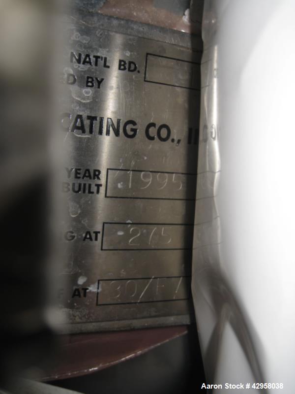 Used Edwards Lyophilizer, model Lyomax 1.0, 24 sq. ft. total surface area, with associated compressors, vacuum pump, control panel with Allen Bradley Panelview+ 1000 controls, serial# M922110, new 19...