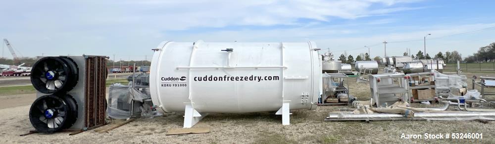 Cuddon Model FD-1000-GPC Industrial Freeze Dryer