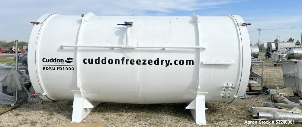 Cuddon Model FD-1000-GPC Industrial Freeze Dryer