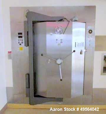 Used Usifroid H 601PS Freeze Dryer with Hull Control Panel and Vacuum Controller Includes Dual Alcatel 2063 Vacuum Pumps; Heat Exchanger Skid and a 3 System Compressor Skid. S/n# 8104642.