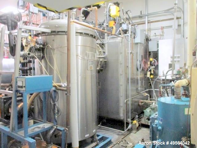 Used- Usifroid H 601PS Freeze Dryer with Hull Control Panel and Vacuum Controller Includes Dual Alcatel 2063 Vacuum Pumps; H...