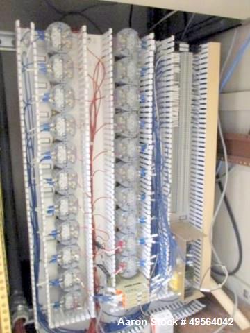 Used Usifroid H 601PS Freeze Dryer with Hull Control Panel and Vacuum Controller Includes Dual Alcatel 2063 Vacuum Pumps; Heat Exchanger Skid and a 3 System Compressor Skid. S/n# 8104642.