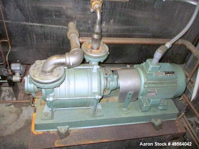Used Usifroid H 601PS Freeze Dryer with Hull Control Panel and Vacuum Controller Includes Dual Alcatel 2063 Vacuum Pumps; Heat Exchanger Skid and a 3 System Compressor Skid. S/n# 8104642.