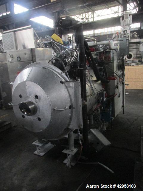 Used Hull Lyophilizer Freeze Dryer,18 Square Feet, Model 18FXS100-SS30C. Stainless steel product contact surfaces, nominally 18 sq ft shelf area, with (3) usable 24" wide x 36" deep shelves, chamber ...