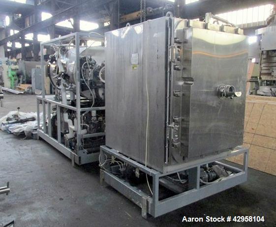 Used- Hull Lyophilizer Freeze Dryer, Model 378017, 18 Square Feet