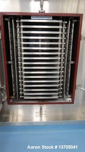 Used- Freeze Dryer, 96 Square Feet Hull, Model 96-F-75.