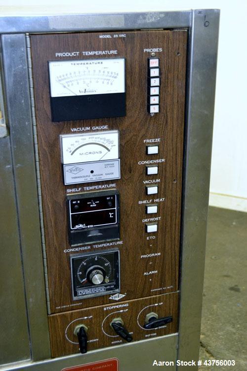 Used Virtis Lyophilizer/ Freeze Dryer, Model 25-SRC-3SP