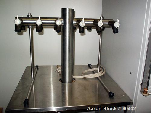 Used Virtis Genesis Freeze Dryer, Model 25ES, 316L Stainless Steel. Chamber measures 16" wide x 16" tall x 21" deep with 5 removable trays providing 7.65 square feet of area. 11" diameter x 21" deep ...