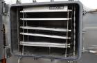 Used American Lyophilizer Freezer Dryer, Approximate 30 Square Feet, 304 Stainless Steel. Chamber approximate 38