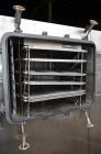 Used American Lyophilizer Freezer Dryer, Approximate 30 Square Feet, 304 Stainless Steel. Chamber approximate 38