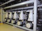 Used BOC Edwards 440 Square Feet Freeze Dryer Lyophilizer, Model LYOMAX 42, 316L Stainless Steel Contact Surfaces. (15) 1800 mm x 1550 mm x 22 mm thick shelves, 125 mm shelf spacing, stoppering, 44 s...