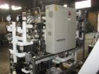 Used Edwards Lyophilizer, model Lyomax 1.0, 24 sq. ft. total surface area, with associated compressors, vacuum pump, control panel with Allen Bradley Panelview+ 1000 controls, serial# M922110, new 19...