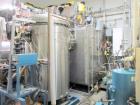 Used Usifroid H 601PS Freeze Dryer with Hull Control Panel and Vacuum Controller Includes Dual Alcatel 2063 Vacuum Pumps; Heat Exchanger Skid and a 3 System Compressor Skid. S/n# 8104642.