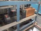 Used Usifroid H 601PS Freeze Dryer with Hull Control Panel and Vacuum Controller Includes Dual Alcatel 2063 Vacuum Pumps; Heat Exchanger Skid and a 3 System Compressor Skid. S/n# 8104642.