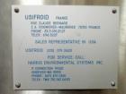 Used Usifroid H 601PS Freeze Dryer with Hull Control Panel and Vacuum Controller Includes Dual Alcatel 2063 Vacuum Pumps; Heat Exchanger Skid and a 3 System Compressor Skid. S/n# 8104642.