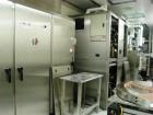 Used Usifroid freeze dryer, 47.3 sq ft (4.4 sq meter), model SMH 440.F.PSA.BV.V.PP.S, 316L stainless steel chamber and product contact surfaces, with (8) 24