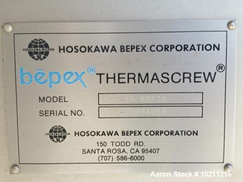 Unused- Hosokawa Bepex Rietz Processor / Blancher / Cooker.