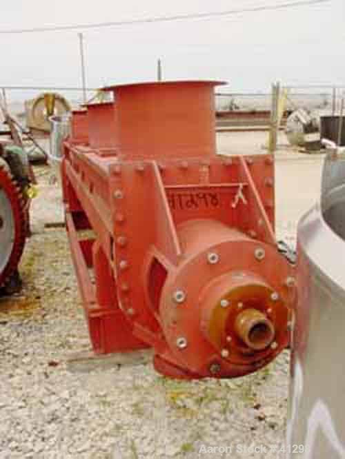 USED: Bethlehem continuous porcupine processor model 1P-1816-JTC.  18"W x 16" L carbon steel cored and jacketed single screw.  304 stainlesssteel jacketed trough 20" W x 16' L x approx 24" deep.  3 s...