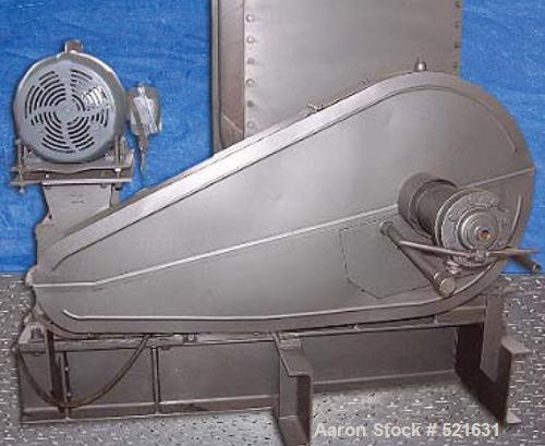 USED: Bethlehem porcupine dryer, model 4878. Shell rated for 15 psifull vacuum, working pressure of agitator 125 psi, jacket 55 psi,working capacity 23 cu ft. All of the contact parts are 316L. Thisu...