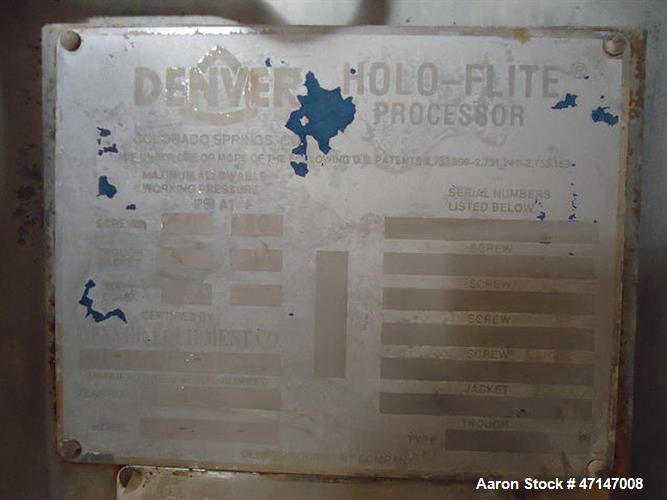 Used Denver Equipment Company Holo-Flite Cooker, Model D 12-18-5.