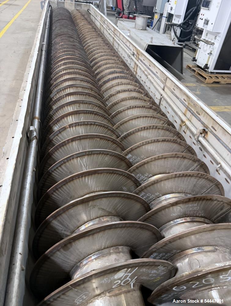 Used Denver Salsa Holo-Flite Dryer D24-24-6 | Refurbished Indirect Thermal Sludge Dryer System