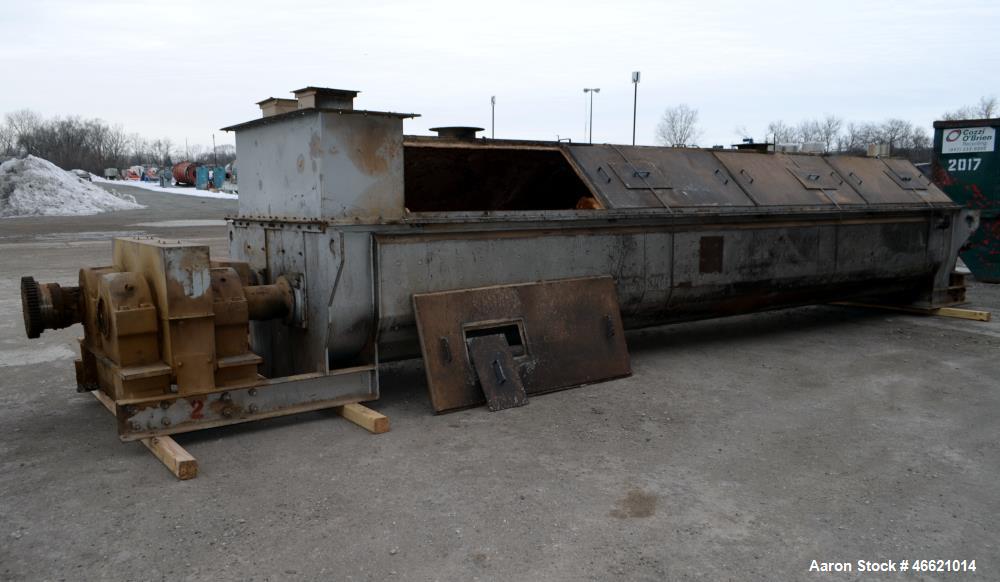 Used Denver Equipment Twin Screw Holo-Flite Processor