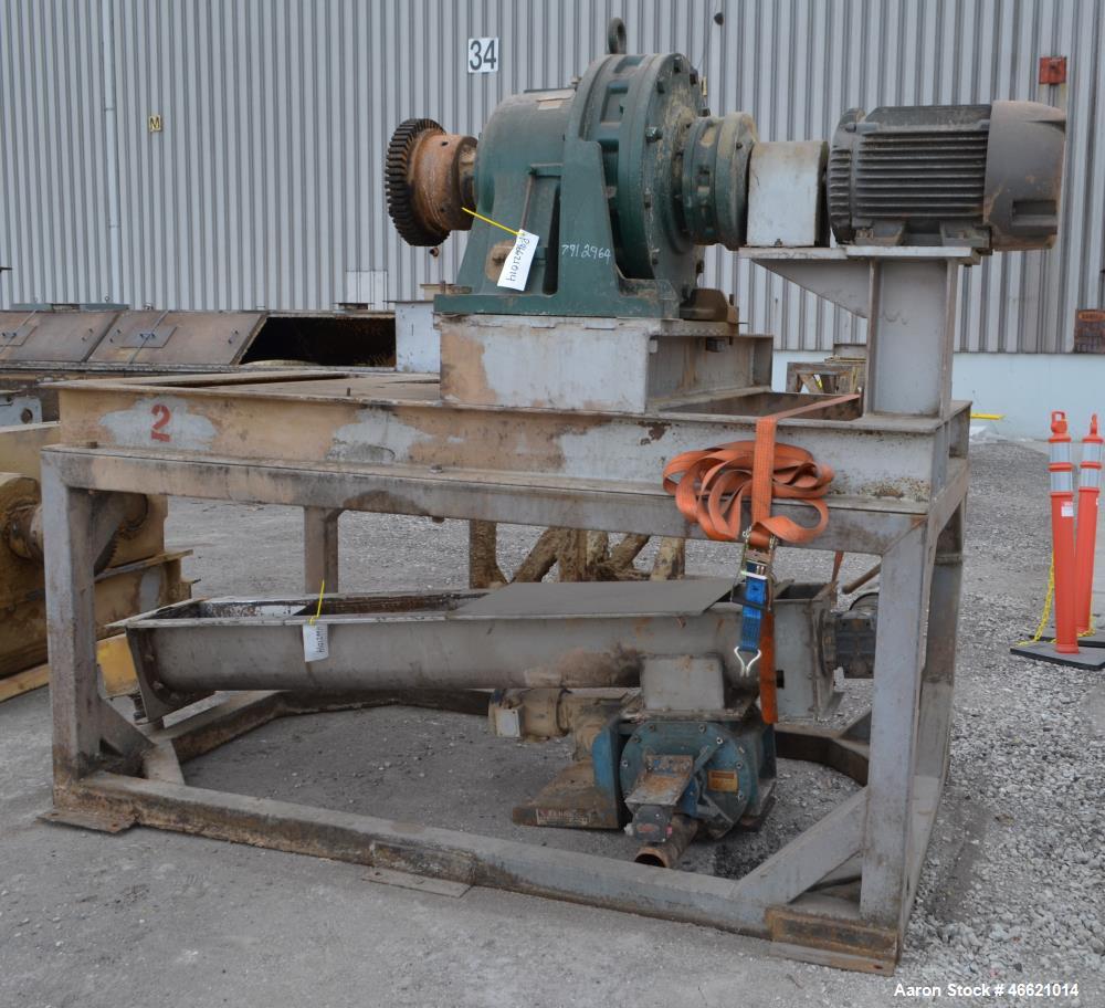 Used Denver Equipment Twin Screw Holo-Flite Processor