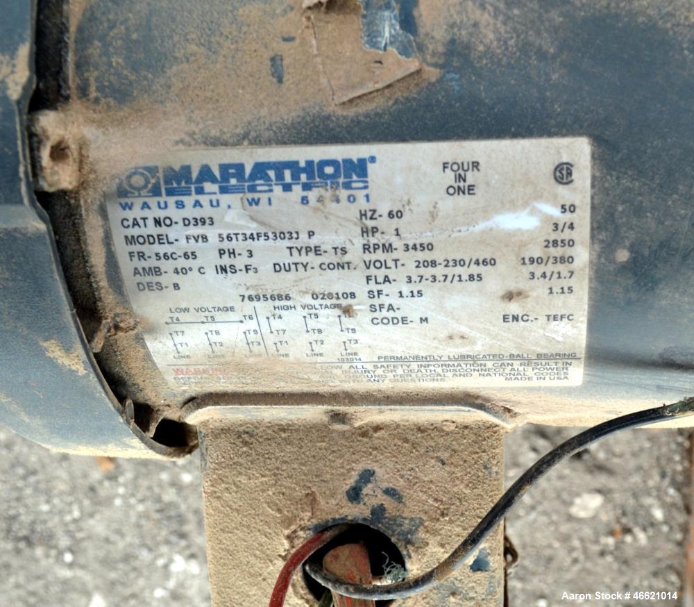 Used Denver Equipment Twin Screw Holo-Flite Processor