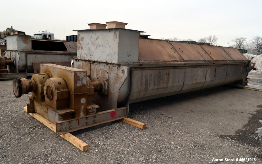 Used Denver Equipment Twin Screw Holo-Flite Processor