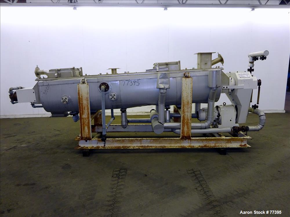Used Stainless Steel GMF Nara Paddle Dryer Processor