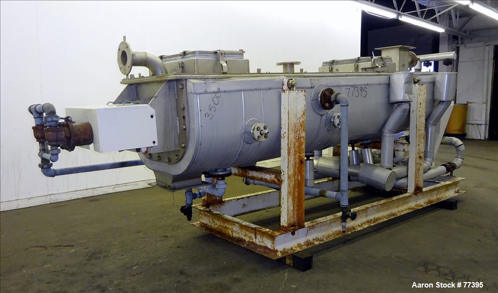 Used Stainless Steel GMF Nara Paddle Dryer Processor