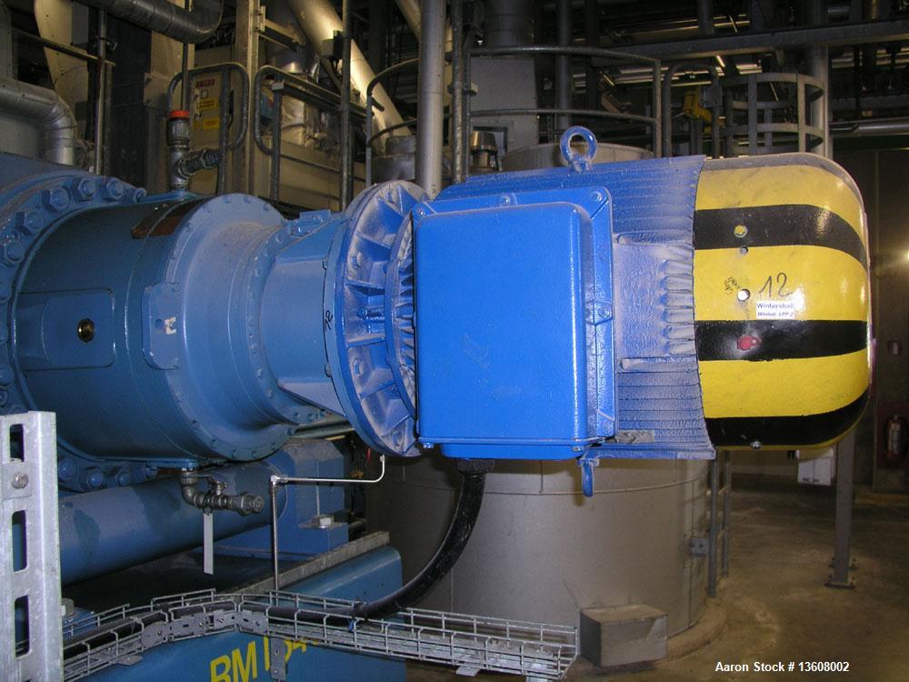 Used Gouda Nara 14W-190 Continuous Double Paddle Dryer/Hollowflight Screw Processor.  316L Stainless steel.  Heating surface on 1993.1 square feet (190 m2), dimple jacketed, with adjustable packing g...
