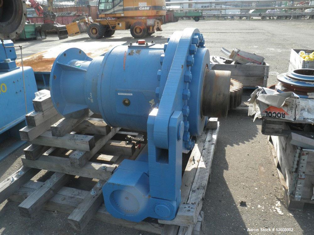 Used Gouda Nara 14W-190 Continuous Double Paddle Dryer/Hollowflight Screw Processor.  316L Stainless steel.  Heating surface on 1993.1 square feet (190 m2), dimple jacketed, with adjustable packing g...