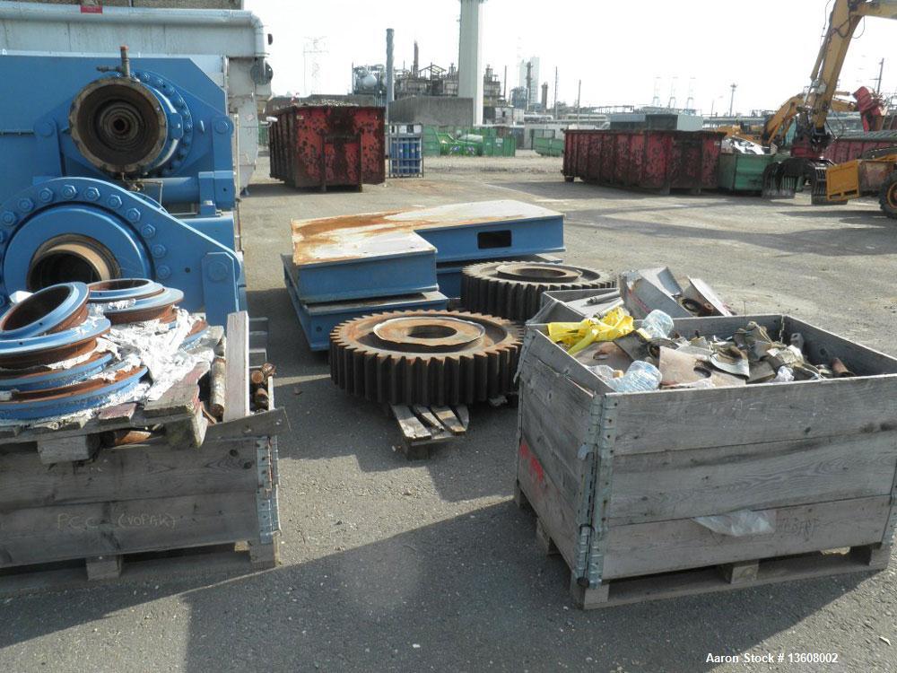 Used Gouda Nara 14W-190 Continuous Double Paddle Dryer/Hollowflight Screw Processor.  316L Stainless steel.  Heating surface on 1993.1 square feet (190 m2), dimple jacketed, with adjustable packing g...
