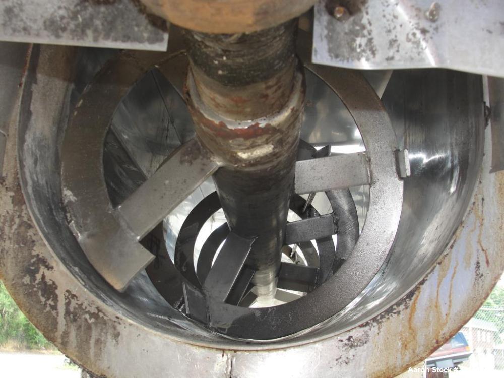 Used Stainless Steel Groen Continuous Jacketed Screw Blender/Cooker/Dryer