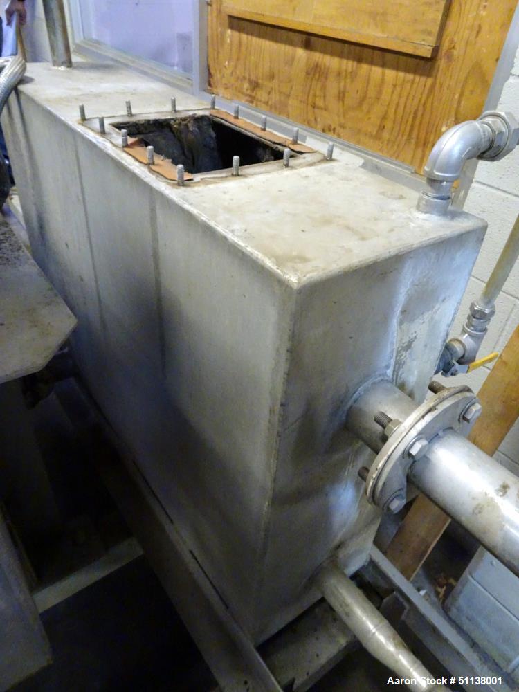 Komline Sanderson NARA 11W-1200 Paddle Sludge Dryer