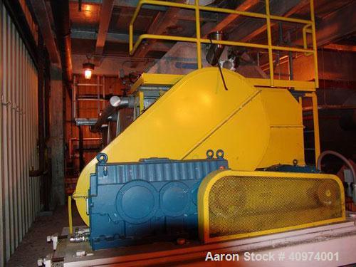 Used Komline Sanderson NARA Dryer, Model 12W-1300. Working volume 392 cubic feet. Material of construction 304 stainless steel on all contact surfaces. Rated for 345 lb steam. Design temp 434 deg F. ...