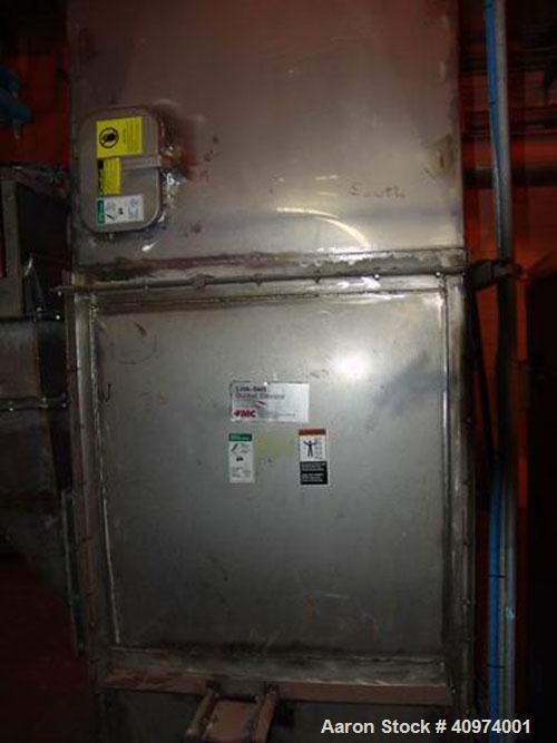 Used Komline Sanderson NARA Dryer, Model 12W-1300. Working volume 392 cubic feet. Material of construction 304 stainless steel on all contact surfaces. Rated for 345 lb steam. Design temp 434 deg F. ...