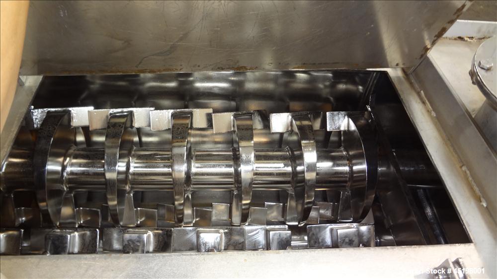 Used Stainless steel Komline-Sanderson Paddle Dryer/Processor, Model 3W-W