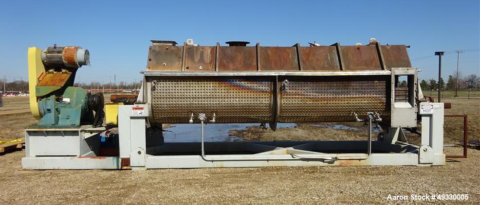 Used Komline Sanderson NARA Paddle Dryer/Processor, Model NPD-9W-800.