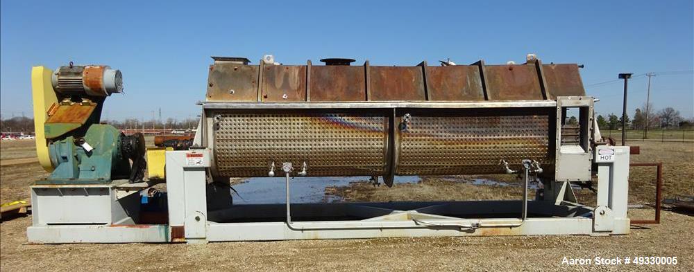 Used Komline Sanderson NARA Paddle Dryer/Processor, Model NPD-9W-800.