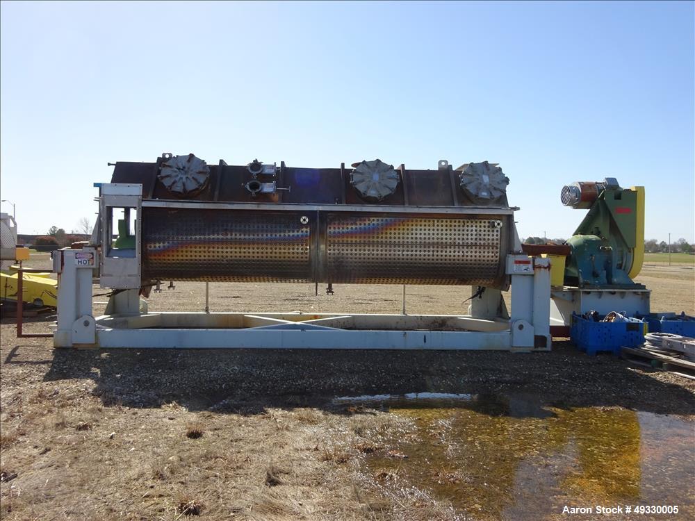 Used Komline Sanderson NARA Paddle Dryer/Processor, Model NPD-9W-800.