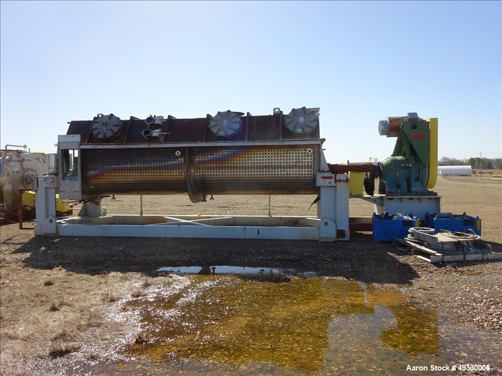 Used Komline Sanderson NARA Paddle Dryer/Processor, Model NPD-9W-800.