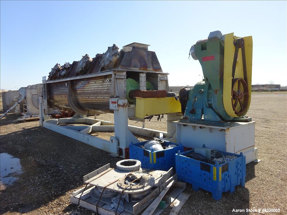 Used Komline Sanderson NARA Paddle Dryer/Processor, Model NPD-9W-800.