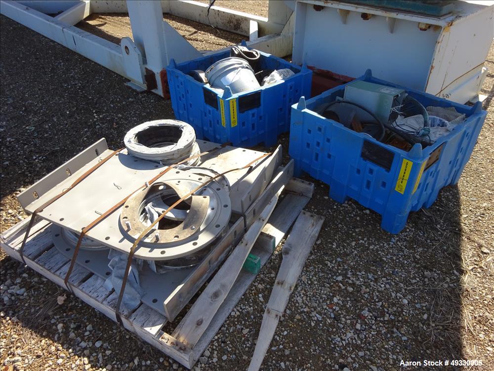 Used Komline Sanderson NARA Paddle Dryer/Processor, Model NPD-9W-800.