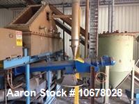 Used- Nara 1.6W Paddle Dryer. At 400 degrees C, it will process approximately 50kg hr. or at 200 degrees C, approximately 15...