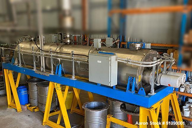Used Therma-Flite, Model ESD 14D-16-3 Electrically Heated, Twin Screw Conveyor