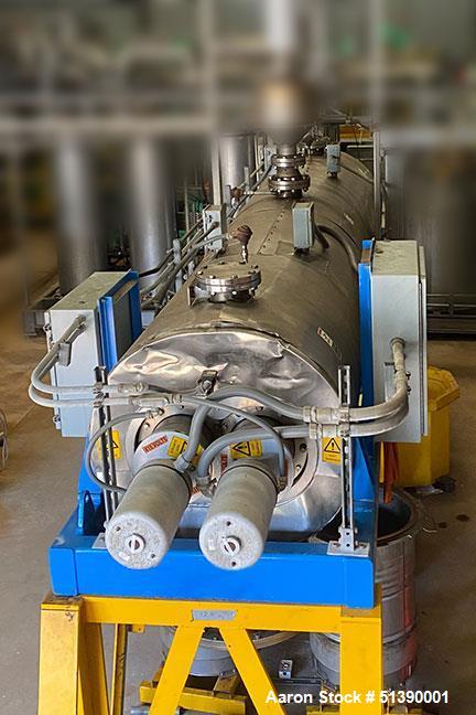 Used Therma-Flite, Model ESD 14D-16-3 Electrically Heated, Twin Screw Conveyor