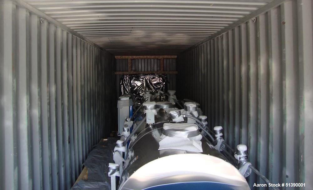 Used Therma-Flite, Model ESD 14D-16-3 Electrically Heated, Twin Screw Conveyor