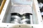 USED: Hollowscrew processor, 321 stainless steel. 2 cored screws,5